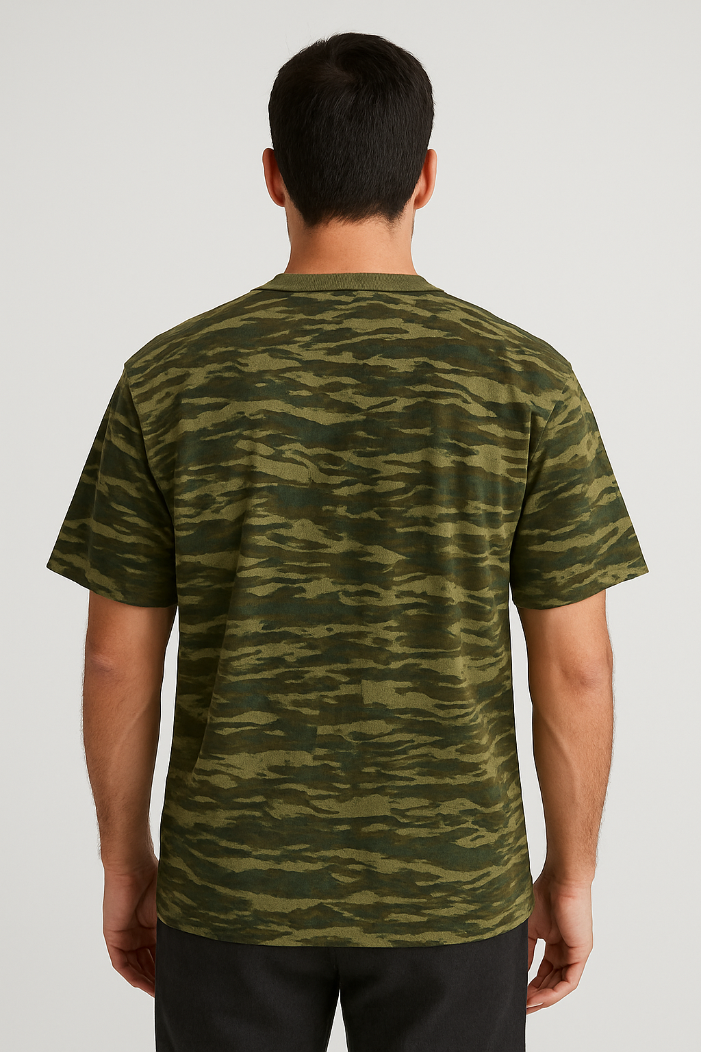 PANTSI CLOTHING  |  Ανδρικό Στρατιωτικό Καμουφλάζ T-Shirt – 100% Βαμβάκι, Άνετο & Ανθεκτικό